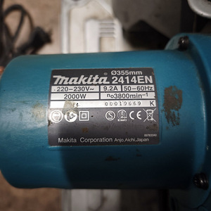 Metallitükeldusssaag Makita 2414EN (4 foto / 5)