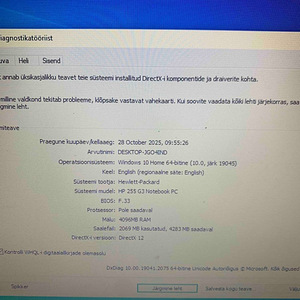 Sülearvuti HP Notebook 255 G3 + laadija (5 foto / 7)