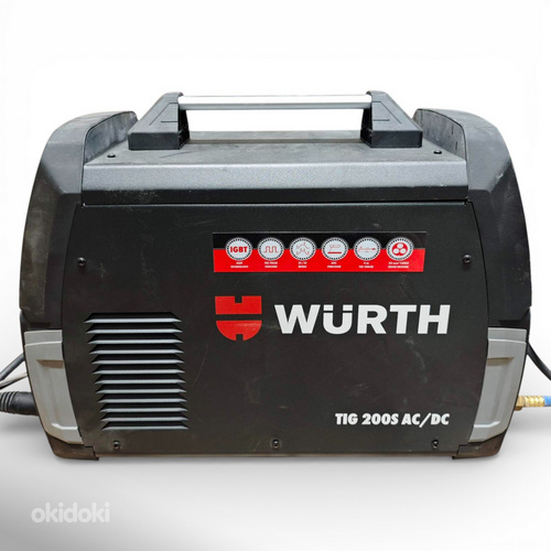 Keevitusinverter Würth TIG 200S AC/DC + tshekk