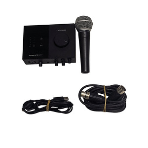 Helikaart Komplete Audio 1 + kaablid + mikrofoon (1 foto / 5)
