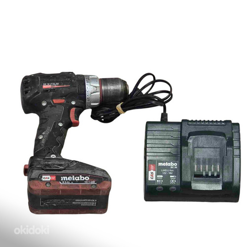 Akutrell Metabo SB 18 LT BL SE + 3,5Ah + laadija