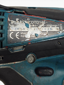 Akutrell Makita DTD146 ilma akuta (4 foto / 5)