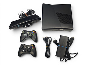 Mängukonsool Xbox 360 + kinect + puldid + juhtmed (2 foto / 6)