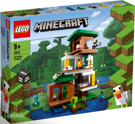 Lego 21174 Minecraft. Moodne puuon (foto #1)