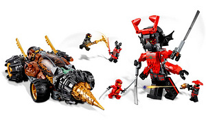 LEGO 70669 Ninjago. Legacy Cole's Earth Driller (3 foto / 4)