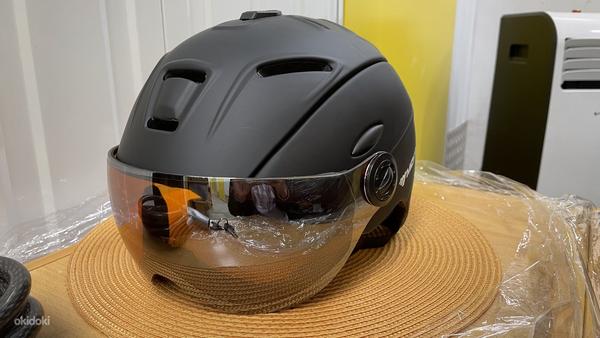 Лыжный шлем с очками размера L (фото #2)