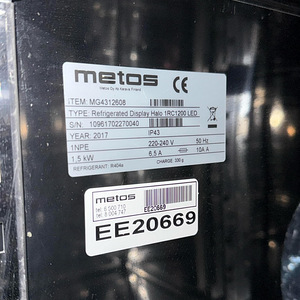 Külmvitriin Metos 1RC1200 (6 foto / 6)