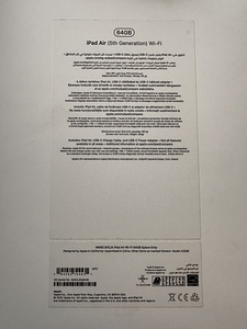 iPad Air Wi-Fi 64GB Space Grey (7 фото из 7)