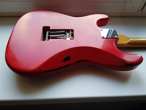 Aged Relic Partscaster Fiesta Red (4 foto / 10)