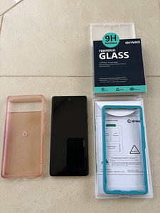 Pixel 6 (ei tööta) + uus klaas ja ümbris. Varuosadena (1 foto / 1)