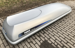 Багажник на крышу, лыжный бокс Thule Alpine 700 (4 фото из 7)