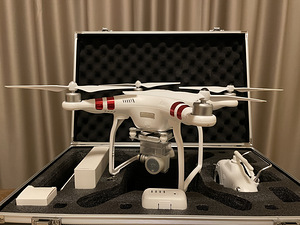 Vähekasutatud DJI Phantom 3 koos lisadega (1 foto / 5)