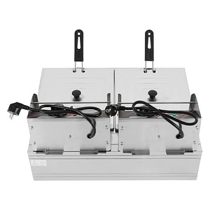 12L (6L + 6L) 5000W (2*2500W) качественная фритюрница новая (4 фото из 8)