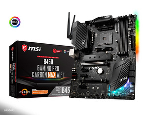 MSI B450 GAMING PRO CARBON WIFI, Ryzen 7 2700X,DDR4 RGB 16GB (1 foto / 9)