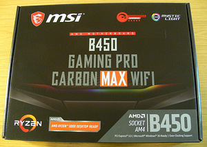 MSI B450 GAMING PRO CARBON WIFI, Ryzen 7 2700X,DDR4 RGB 16GB (10 foto / 10)