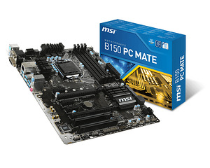 MSI B150 PC MATE, i5-7400, DDR4 16GB, SSD 256GB M.2 (2 foto / 10)
