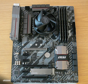 MSI Z270 TOMAHAWK, i5-7600, DDR4 16GB, SSD 250GB M.2 (2 foto / 9)