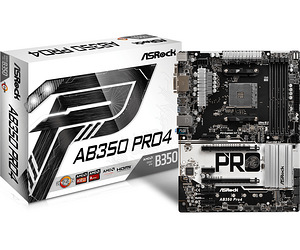 AsRock AB350 Pro4, Ryzen 5 3400G, DDR4 16GB, SSD 250GB M.2 (1 foto / 10)