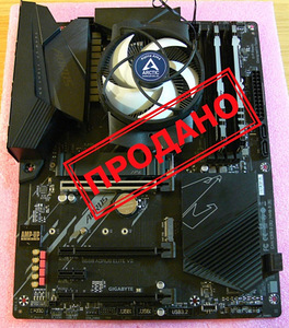 Gigabyte B550 Aorus, Ryzen5 5600G, DDR4 RGB 16GB, SSD M.2 (1 foto / 10)