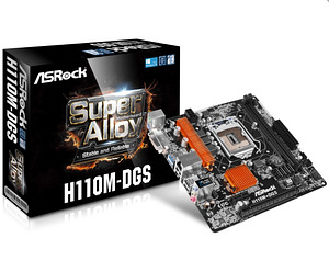 AsRock H110M-DGS, i5-7500, DDR4 16GB (1 foto / 9)