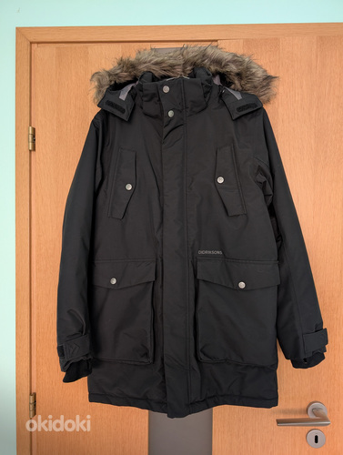 Poiste Didriksons talve parka, suurus 170