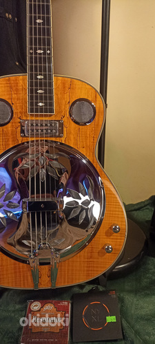 Hudson Guitars Spider Resonator kitarr - uus