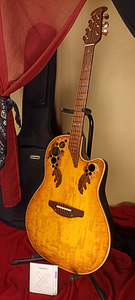 1992 Ovation Collector's Series Shallow Bowl Tamo Ash Guitar (6 foto / 10)