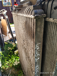 4 radiatorid ja ventiljätor Jaguar S-XF (6 foto / 10)