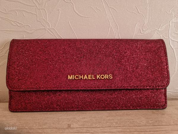 Michael Kors glitter rahakott, originaal (фото #5)