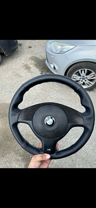 BMW e46 салон, сиденья, черный потолок, деревянные вставки, (2 фото из 2)