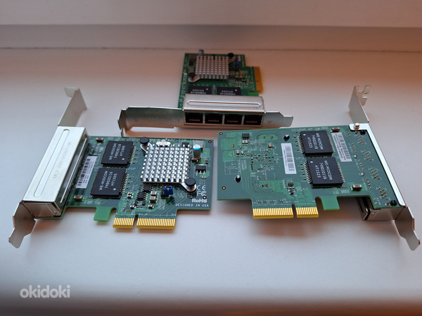 Võrgukaart LAN card PCIe SFP+ 10Gb 1Gb 2/4-ports (10tk) (foto #5)