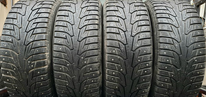 Шипованные шины Goodyear / Hankook 205/55/16 - монтаж (2 фото из 2)
