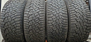 R18 Continental 255/55/18 - 7.5mm - 99% naelad (1 foto / 2)