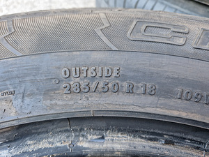 R18 X5 erilaiused 255/55/18 & 285/50/18 - 7mm - E53 E70 F15 (4 foto / 4)