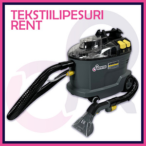 RENT Tekstiilipesur Kärcher Puzzi 8/1 KOJUVEDU (1 foto / 4)