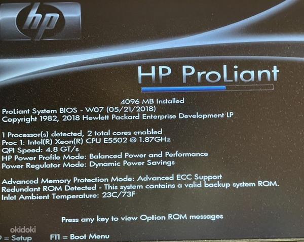 Server HP Proliant DL 320 G6 2x 1TB (foto #2)