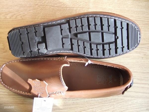 Мужские летние туфли из кожи, размер 42-43 (фото #1)