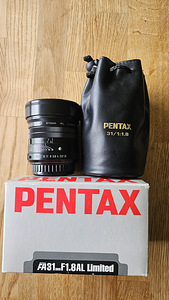 Pentax FA 31mm f/1.8 AL Limited (1 foto / 3)