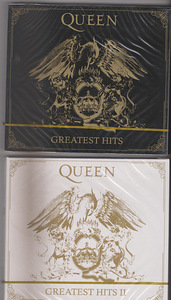 4CD(2x2CD) QUEEN-Greatest Hits I & II,2008,Digipak,UUS,KILES (3 foto / 3)