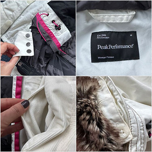 PEAK PERFORMANCE TALVEJOPE / PARKA! M-L / velvetkangas (3 foto / 10)