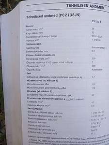 Jonsered CS 2234 mootorsaag (2 foto / 2)