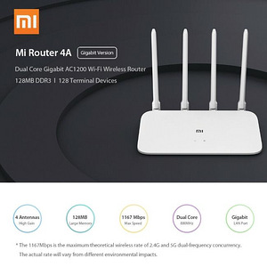 Роутер Xiaomi Mi Router 4A Giga Edition до 1167 Мбит/с (1 фото из 4)