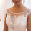 Свадебное платье с камнями Сваровски (фото #3)