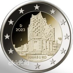 2 eurot Saksamaa 2023 UNC (foto #1)