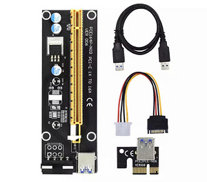 Pci-e USB 3,0, SATA 4Pin, Molex, 60 sm
