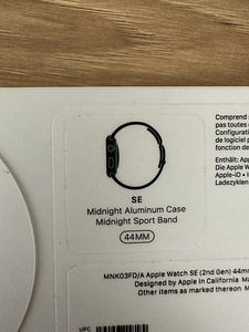 Apple Watch SE 2 44mm UUS! (3 foto / 3)