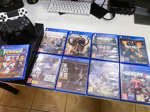 Sony Playstation 4 Pro 1TB + 9 games (3 foto / 3)