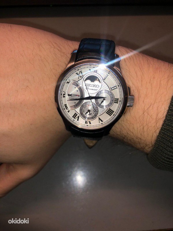 SEIKO Premier Kinetic Direct Drive 5D88-0AD0 мужские часы - Tallinn -  Ювелирные изделия и часы, Часы купить и продать – okidoki
