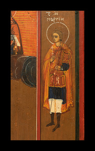 Suur vana ikoon: "Saint Nicholas the Miracle-Worker" (5 foto / 6)