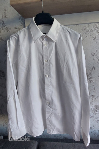 Белая блузка для мальчиков (фото #1)